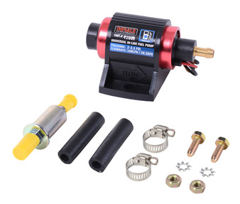 DER72001 In-Line Fuel Pump 100LPH Gasoline