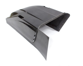 TXRSC-BW-0051-BLK Dual Duct Cool Air Hood Black Sprint Car