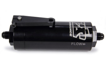 TIP5506 6 AN Fuel Filter With Shutoff Black 100 Micron