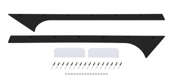 DOM835-BK Pillar A Pair Late Model Black