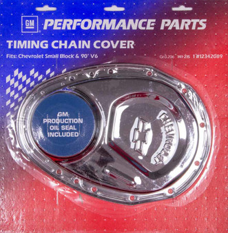 PFM141-215 69-91 SBC Chrome Timing Cover