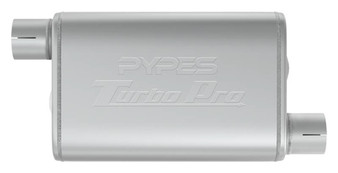 PYPMVT10 Turbo Pro Muffler 2.5in Offset In/Out