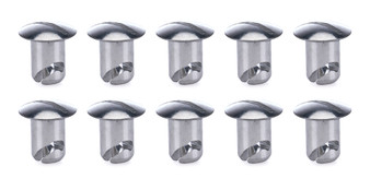 TIP8130 Oval Head Buttons .450 Long 10 Pack