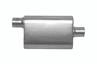 GIB55140S CFT Superflow Offset/Cen ter Oval Muffler Stainle