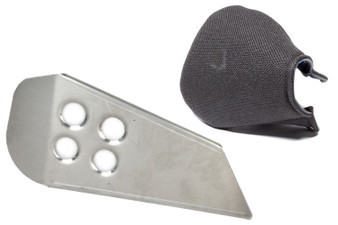 ULT91061K Leg Support Right w/ Blk Cover Lightweight Adult