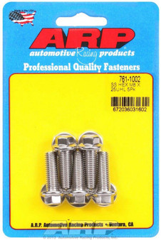 ARP761-1002 S/S Bolt Kit - 6pt. (5) 8mm x 1.25 x 25
