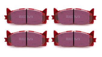 EBCDP31790C Brake Pads Redstuff Rear Toyota