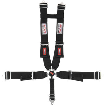 GFR7030BK 5pt Harness Set Black Camlock Pull-Down Lap