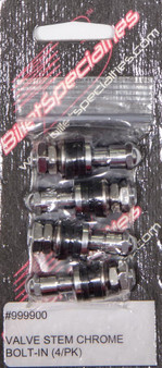 BSP999900 Valve Stem Chrome Bolt- In 4-PK