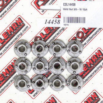 COL14458 Weld Nut 3/8-16 12pk 