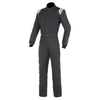 ALP3350524-12-56 Suit Vapor Black / White Large Bootcut
