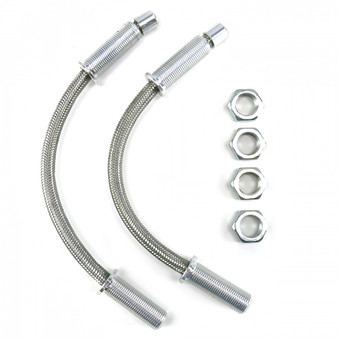 KICKICDLOOMBL 12 Inch Stainless Steel Door Loom (1 Pair)