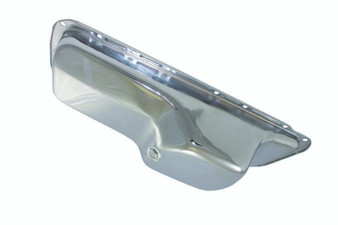 SPC7456 66-   BBM/Hemi Steel Stock Oil Pan Chrome