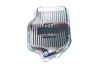 SPC7493 GM TH400 Steel Trans Pan Chrome