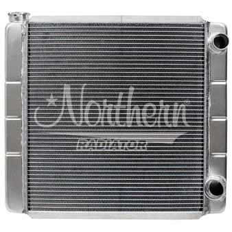 NRA204109 Aluminum Radiator Race Pro 22 x 19 Double Pass