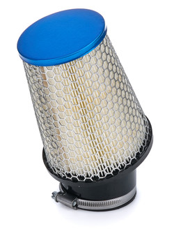 OTRCY11001BA Filter Air Kart 2.437in Inlet 5in 20 Deg Blue