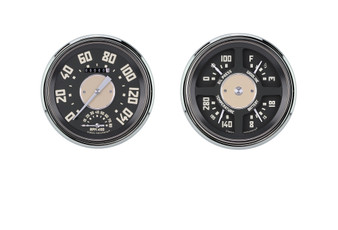 CLACT47OE62 47-53 Chevy Truck Quad Gauge w/Tach