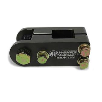 WEHWM3871500 Clamp-On Chassis Mnt 1-1/2in Sq w/ 3/4in Mnt