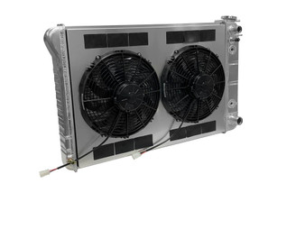 DEW32-6139019A Radiator w/Fans C-10 Trk LS 73-87 Trans Raw