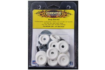DOM1200-B-WH Body Bolt Kit White Hex Head