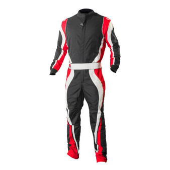 K1R10-SP1-R-L Suit Karting Adult Large Red/Black