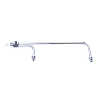 RPCR2197 Holley Quad Fuel Line Chrome 9-5/16in Center