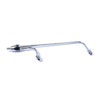 RPCR2198 Holley Quad Fuel Line Chrome 8-21/32in Centers
