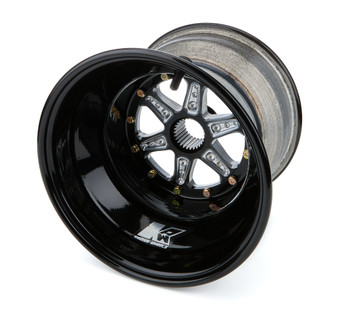 KAW1083SPB Wheel 1.75 27spl 10in x 8in 3in BS Black
