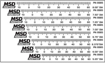 MSD8985 Timing Tape Kit - Universal (8)