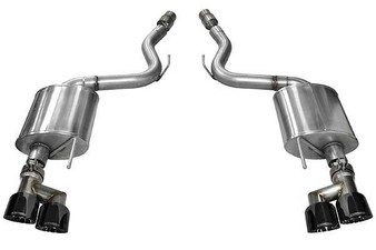 COR14784BLK Exhaust Axle-Back - 2.75 in Dual Rear Exit