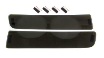 GTS39FS 84-90 Corvette Turn Sign Frt Smoke No Rubber 2pcs