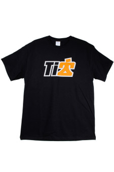 TIP9140L Ti22 Logo T-Shirt Black Large