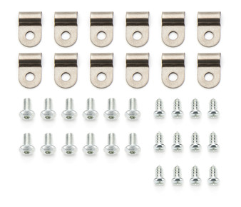 KICKICLC3187 3/16in Stainless Steel Single Line Clamps 12Pk