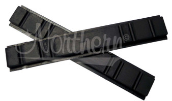 NRAZ16516 GM Radiator Mount Pad Pair 6 1/2in X 1in X 3/8