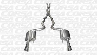 COR14328 15-   Mustang 5.0L Cat Back Exhaust System