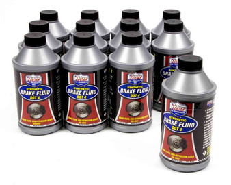 LUC10827-12 Brake Fluid Dot 4 Case 12x12oz