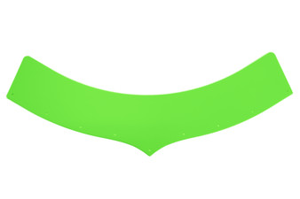 DOM500-EX-XG Extension Predator Hood Xtreme Green 5.5in Tall