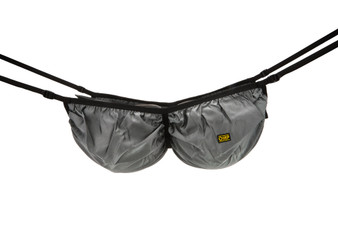 OMPNA0-1858 Carrying Net For Dual Helmets Black Polyester