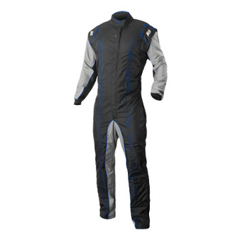 K1R10-GK2-B-LXL Suit Karting GK2 Adult Large/X-Large Black/Blue