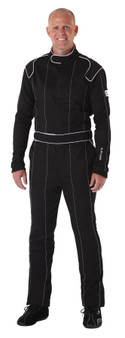 CRW23004 Proban Suit Small BLACK SFI-3.2A/1 Style  Legacy