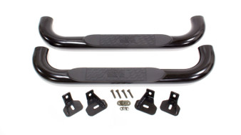WES21-1405 99-06 GM Full Size Reg Cab Oval Step Bar Black