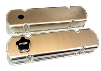 MOR68477 Valve Cover Fabricated Alum Pontiac V8