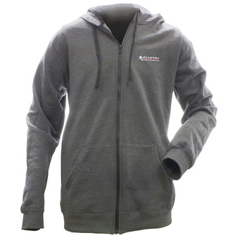 ALL99917XXL Allstar Full Zip Hooded Sweatshirt Charcoal XXL