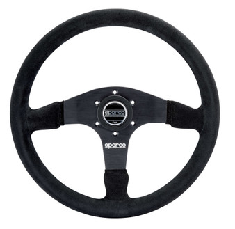 SCO015R375PSN Steering Wheel 375 Black Suede