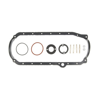 M77OS32496B Oil Pan Gasket Set - SBC 86-91 w/1-Piece Rr Main