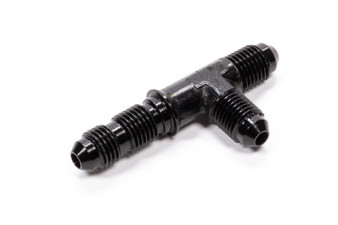 FRG480404-BL #4 Bulkhead Tee  Black 