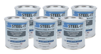 STLCASE1050Q Dove Gray Polyurethane Case 6 x 1 Quart