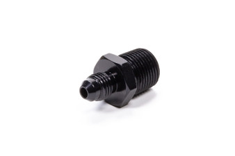 FRG481644-BL Straight Adapter Fitting #4 x 3/8 MPT Black