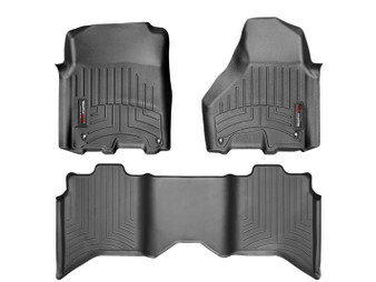 WEA444781-442163 Black Front and rear Flo orliners Dodge Ram 1500