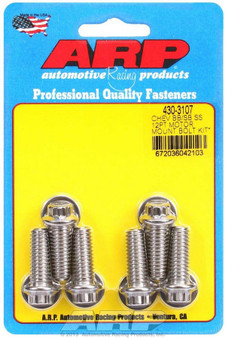 ARP430-3107 Motor Mount Bolt Kit 12pt. Chevy